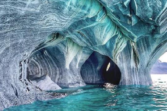 Marble Caves (Capillas de Mármol) (The world's 10 most impossible geological wonders)