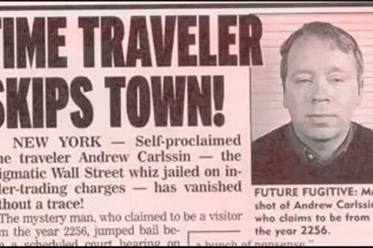 Andrew Carlssin - The Stock Market Seer (Top 10 Time Traveler Cases)
